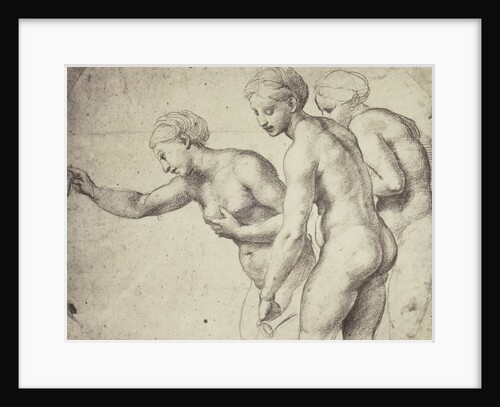 Drawing by Raphael in the collection of Windsor Castle by Charles Thurston Thompson