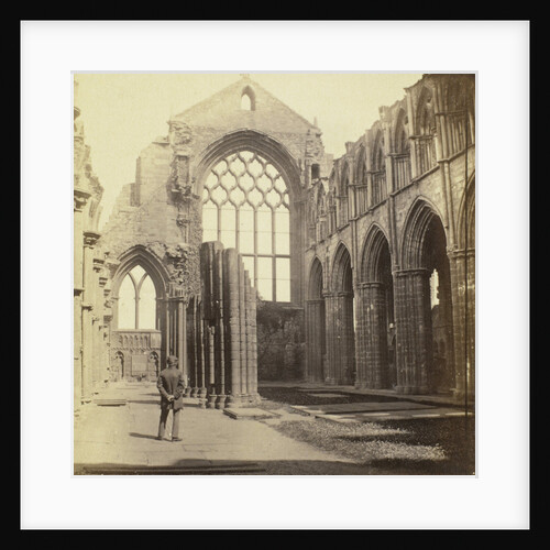 Holyrood Abbey; Interior UK by George Washington Wilson
