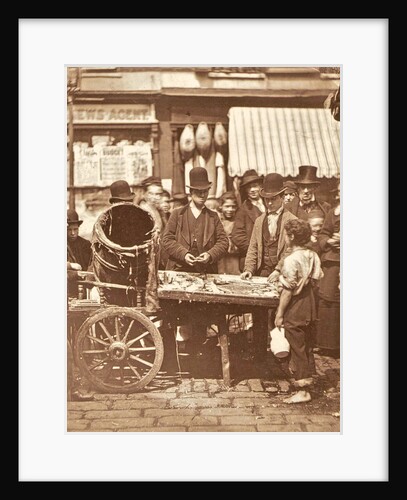 Fishmonger in London UK UK, Cheap fish or St. Giles's by Anonymous