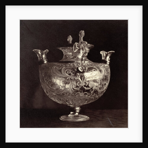 Engraved crystal jug from the Louvre by Charles Thurston Thompson