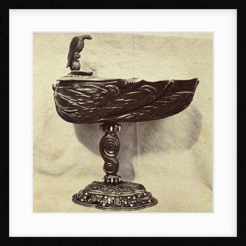 Driven metal bowl with eagle, from the Louvre, Charles Thurston Thompson by Charles Thurston Thompson