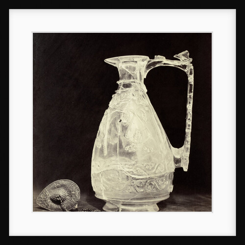 Crystals jug with metal stopper out of the Louvre by Charles Thurston Thompson