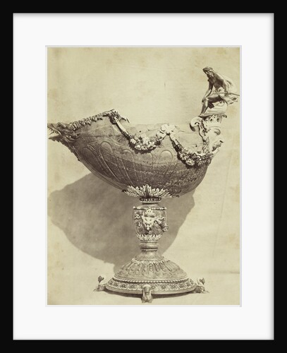 Shell-shaped bowl with mansculptuur, from the Louvre by Charles Thurston Thompson