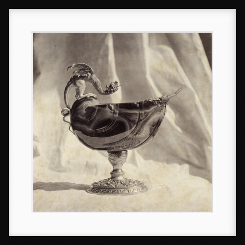 Stone shell-shaped bowl with dragon, from the Louvre by Charles Thurston Thompson