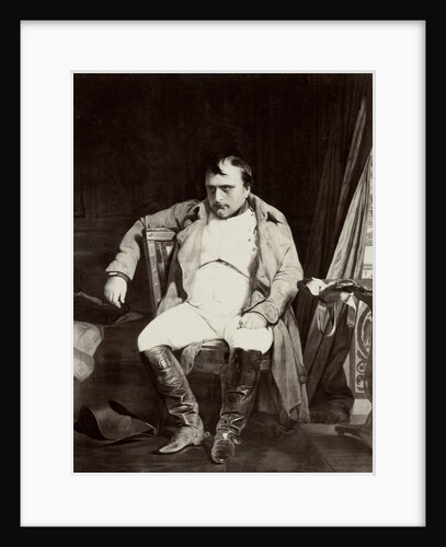 A Napoleon Fontainebleau by Paul Delaroche