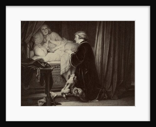 Derniere priere des enfants d'Edouard, last prayer of the children of Edward by Paul Delaroche