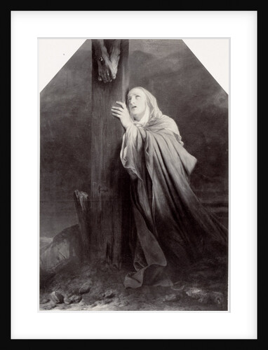 Vierge au pied de la croix, Virgin at the foot of the cross by Paul Delaroche