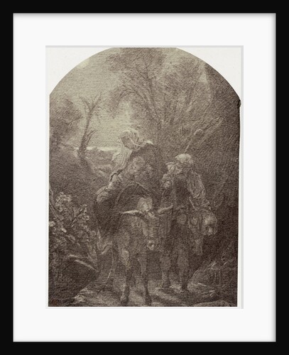 La fuite and Egypt by Paul Delaroche