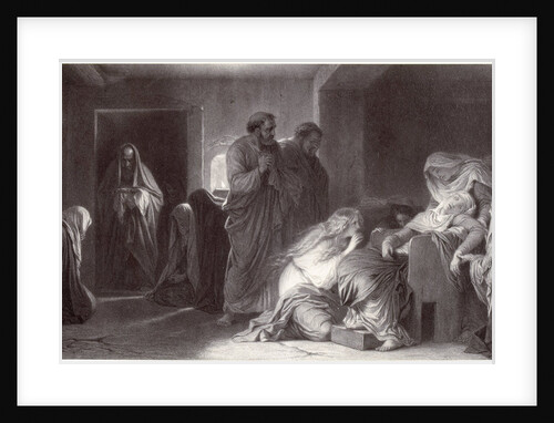 L'evanouissement de la Vierge by Paul Delaroche