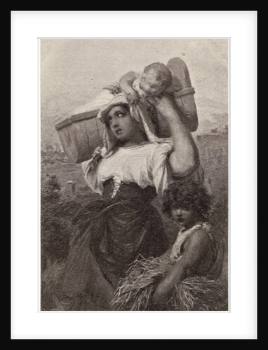 Eune mere Italienne, young Italian mother by Paul Delaroche