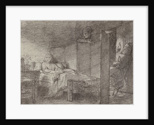 Marie Antoinette a la Congiergerie by Paul Delaroche