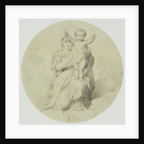 La Vierge et l'enfant Jesus by Paul Delaroche