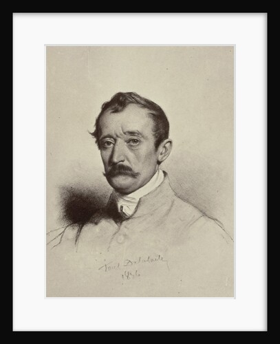 Portrait de M. Horace Vernet by Paul Delaroche