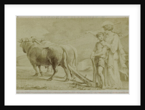 Virgil scene from the Georg Icon, boy learns teams by F. Barrias