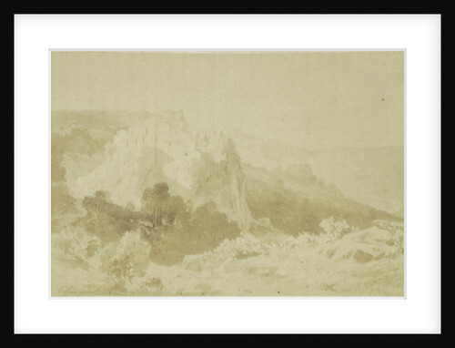 Horace, landscape Rocc Giovane by Anonymous