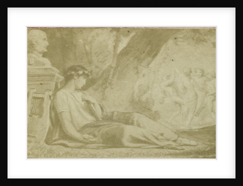 Quinti Horatii Flacci Carminum god with winch muses by Anonymous