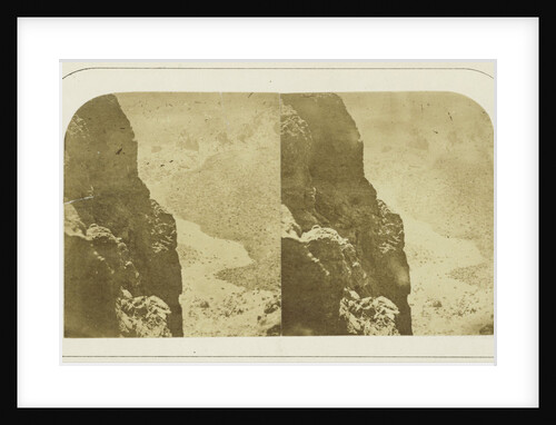 Cliff and floor of the Great Crater under Mount Guajara by Lovell Reeve