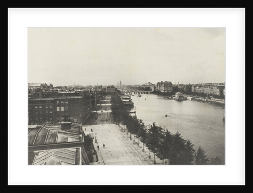 Amsteldijk at the Ceintuurbaan by Gerrit Hendricus Heinen