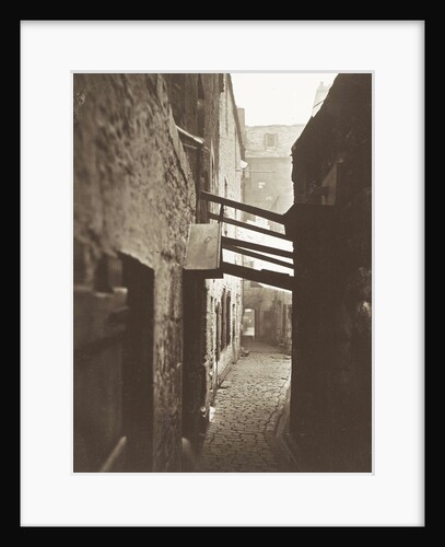 Close, No. 83 High Street, alley near High Street in Glasgow UK by Thomas Annan