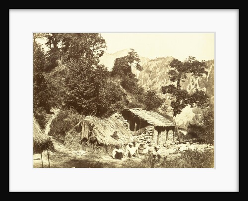 Baskets maker cabin in Naini Tal, Uttar Pradesh, North India by John Murray