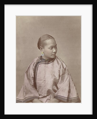 Portrait of a Chinese woman by Baron Raimund von Stillfried und Ratenitz