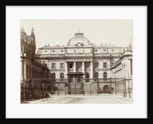 The Palace of Justice in Paris France by Charles Soulier