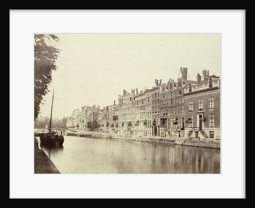 View the Keizersgracht in Amsterdam by Benjamin Brecknell Turner