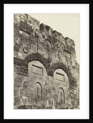 Golden Gate in Jerusalem, Maxime Du Camp by Louis-Désiré Blanquart-Evrard