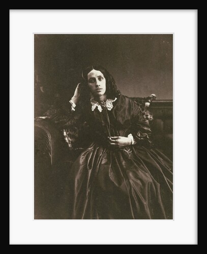 Studio Portrait of a woman with curls by Anonymous