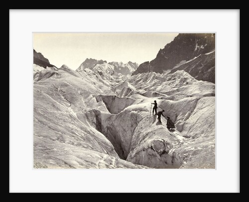 glacier in Switzerland by William England