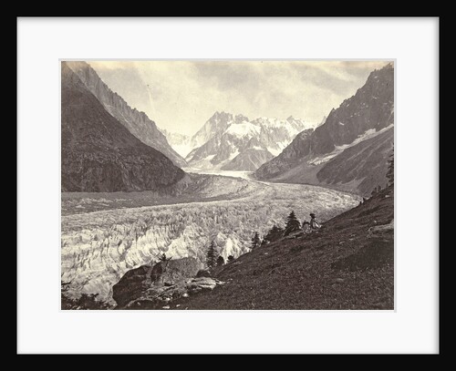 glacier in Switzerland by William England