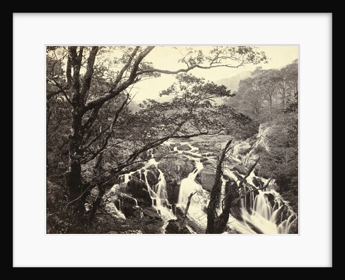 Water falls near Bettws-y-Coed in Wales UK by Anonymous