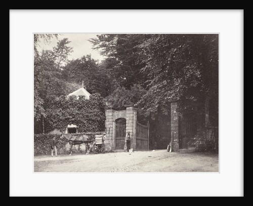entry gate of a house in Fort William by Francis Edmond Currey
