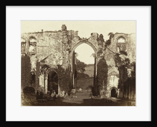 The ruins of Furness Abbey UK by Roger Fenton