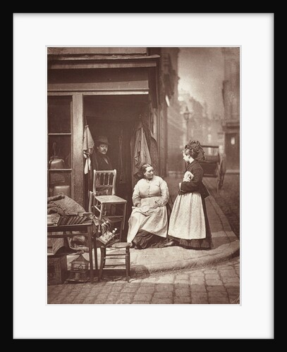 second hand furniture shop in London UK by John Thomson