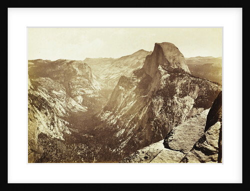 View of Yosemite Valley in California US by Anonymous