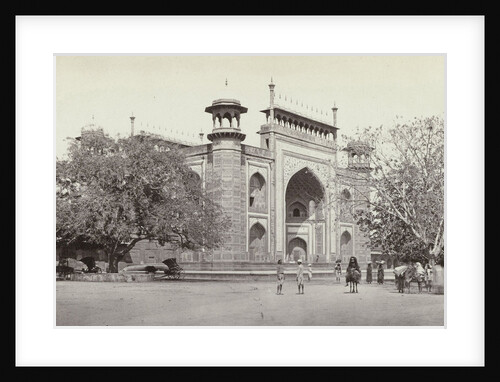 Gateway to the Taj Mahal Darwaza-i rauza, India by Samuel Bourne