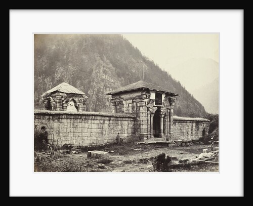 Ancient Temple in Kashmir by Samuel Bourne