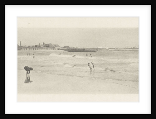Children on the beach at Gorleston by Peter Henry Emerson
