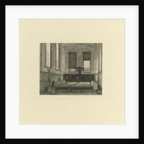 Interior of the Baptist Church in Utrecht by Jacob Taanman