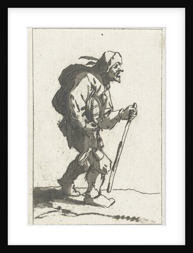 Ink and pen merchant by Anthonie van den Bos