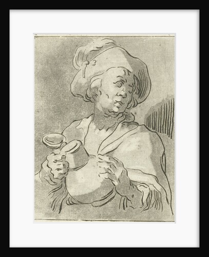 Man with pitcher, Anthonie van den Bos by Abraham Bloemaert