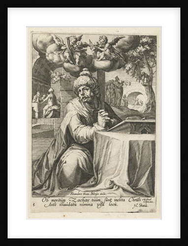 Zacchaeus as repentant sinner by Michael Colyn