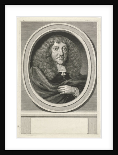Portrait of Benjamin Engelcke by Andreas Stech