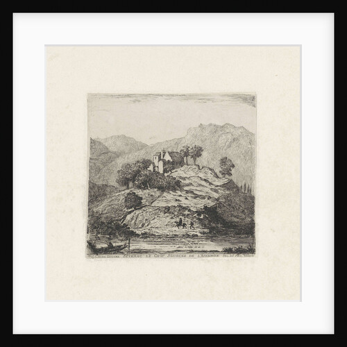 Castle of Sévérac by Louis Charles Hora Siccama