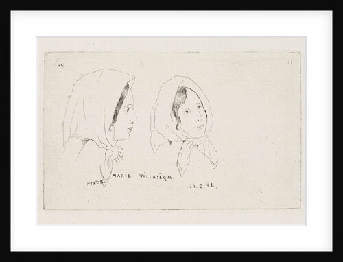 Marie Villasèque by Louis Charles Hora Siccama