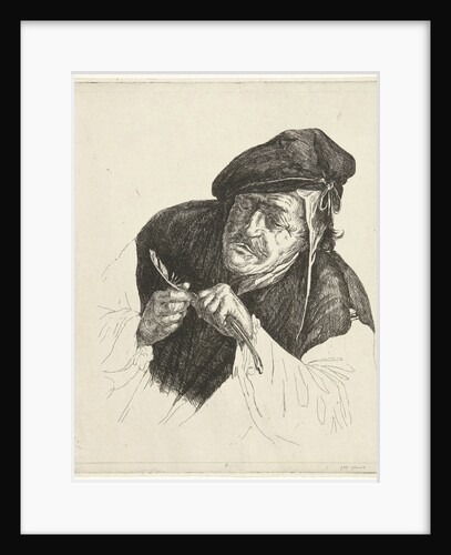 Man entertains his pen by Jabes Heenck