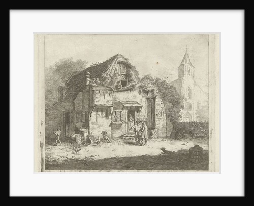 Farm at a church by Jabes Heenck