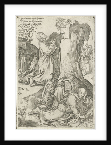 Christ in the Garden of Gethsemane by Martin Schongauer