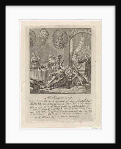 Maltreatment to Lochum, The Netherlands, Joannes Hulstkamp by D. de Vries